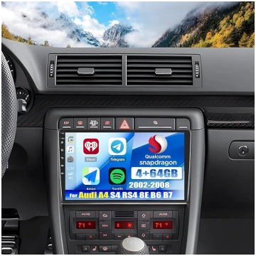 8 Core Qualcomm Android 15 4+64G Auto Radio priekš