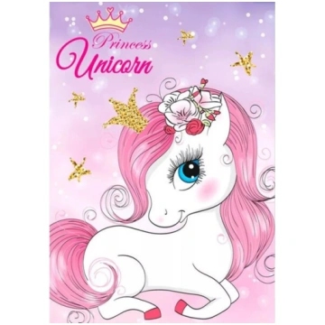 Pleds Disney Vienradžu Princese, 100x140 cm