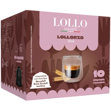Orzo 10 Capsule Dolce Gusto - Golositè Lollo Caffè