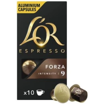Kafijas kapsulas LOR Forza, 10x5,2g ( Gab. x 4 ) 4