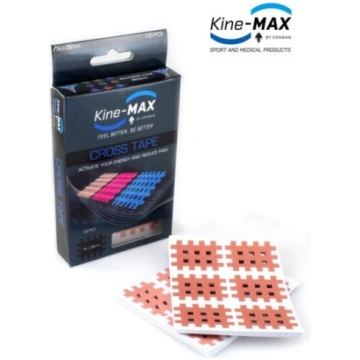 KINE-MAX Cross kinezioloģiskais teips S 27 x 21 mm