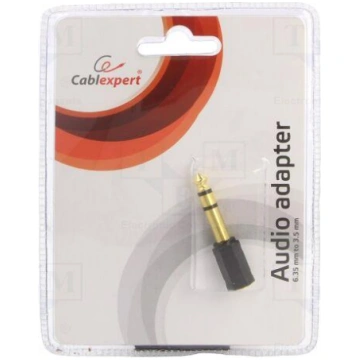Adapter | Jack 3.5mm socket,Jack 6,3mm 3pin plug G