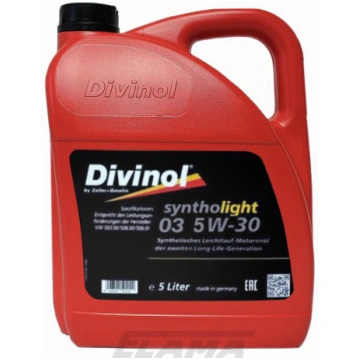 Eļļa 5W30 Divinol Syntholight 03/5W-30 5L