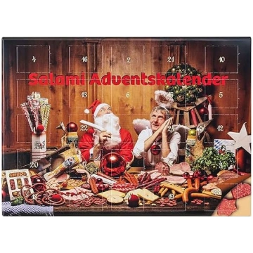 Wurstbaron® Pikants salami Adventes kalendārs, 24 