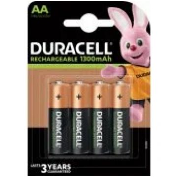 Duracell Recharge AA/ R6 1300mAh 4 pack Baterijas 
