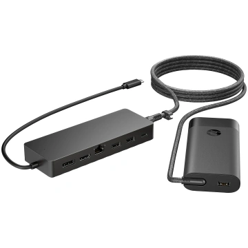 HP Universal USB-C Multiport Hub with 65W Power Ad
