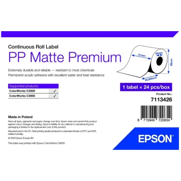 Epson Printer Label White Self-Adhesive Printer La