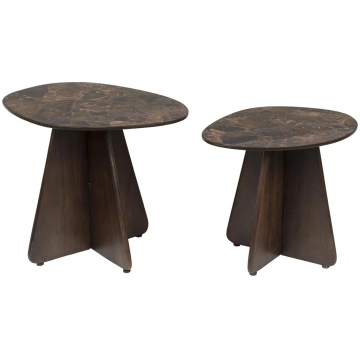 Side Table Naut Set of 2 Zuiver, DUTCH BONE, White