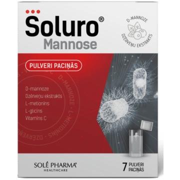 SOLURO Mannose paciņas, 7 gab