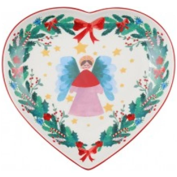Vassoio a cuore Natale Angel Maxwell & Williams Ch