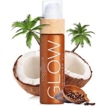 Cocosolis Glow bioloģiskā ķermeņa eļļa, mirdzoša ķ