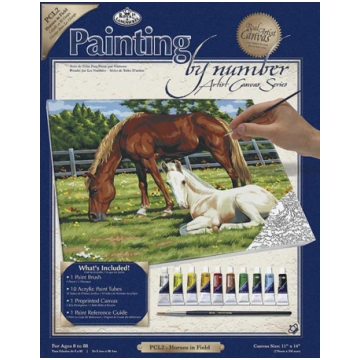ROYAL BRUSH PCL2 Galda spēle Hobby Zīmējam pēc num