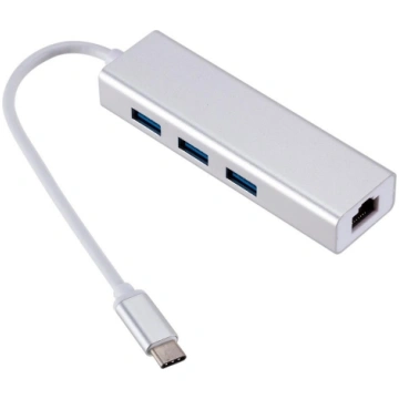 RoGer AD15642 USB-C Hubs - Sadalītājs 3 x USB 3.0 