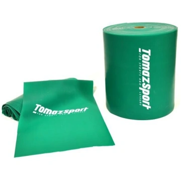 Elastīgā lente Tomaz Sport 15x0,25 cm, zaļa