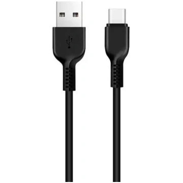Cable USB A to USB C Hoco 2,4A 2 m X20 black | 695
