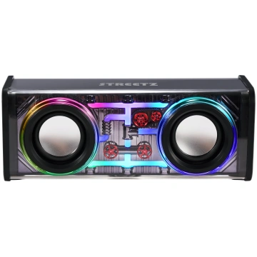 Transparent bluetooth speaker STREETZ with TWS and