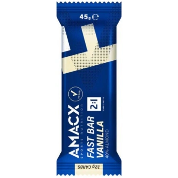 Enerģijas batoniņš Amacx Fast Bar 45 g Vanilla