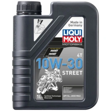 Motoreļļa 4T dzinējiem 10W30 LIQUI MOLY Street 1l 