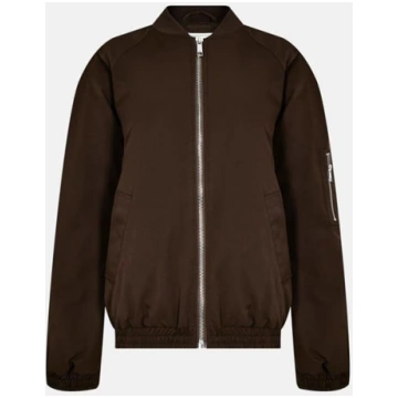 Women's JW Ribbed Bomber Jacket