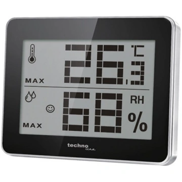 Technoline WS 9450 digital weather station Black, 