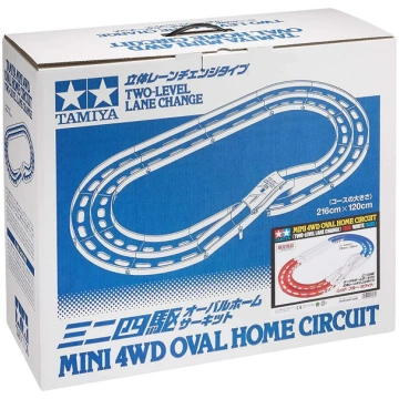 TAMIYA Mini 4WD Limited Series Oval Home 3-D Lane 