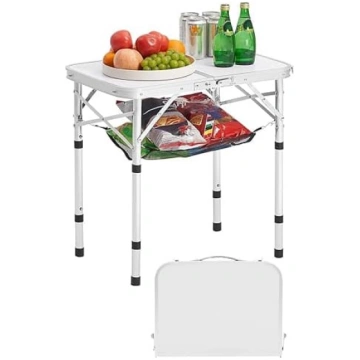 VEVOR Folding Table Buffet Table Portable Multi-Pu