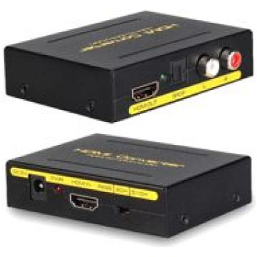 HDMI atkārtotājs + audio ekstraktors (RCA + SPDIF)