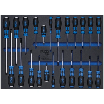 TOOL TRAY 3/3: SCREWDRIVER SET | 23 PCS. (4014) BG