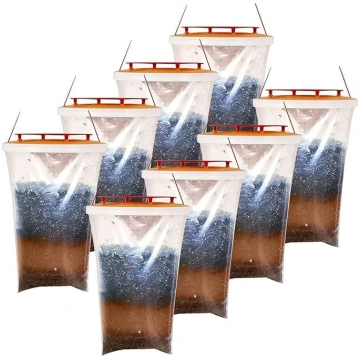 Piekaramais mušu slazds Āra mušu ķērājs Fly Trap C