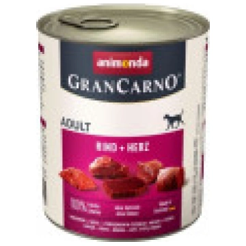 Animonda GranCarno Rind + Herz - 800g konservi suņ