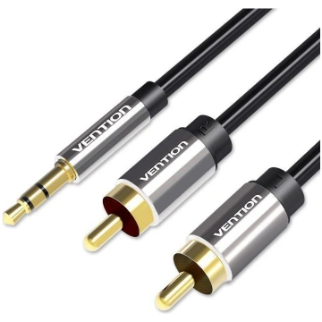 CABLE AUDIO 3.5MM TO 2XRCA/1.5M BCFBG VENTION