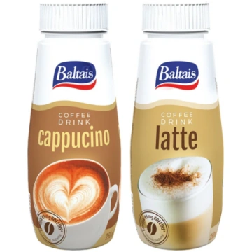 Baltais kafijas dzēriens Cappuccino 250ml