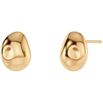 Edblad - Leora Studs Gold - izmērs ONE SIZE