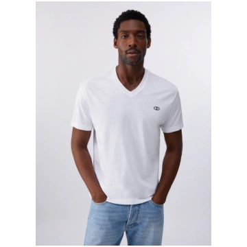 V-neck T-shirt LIUJO