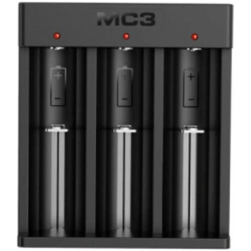 XTAR ® MC3 lādētājs Li-ion (18650, 21700, 26650, 2