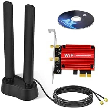 Eightwood WLAN karte WiFi 6E Intel AX210 Bluetooth