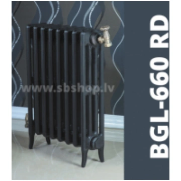 Čuguna radiators BEIGELAI BGL-660-RD (10 sekc.) BG