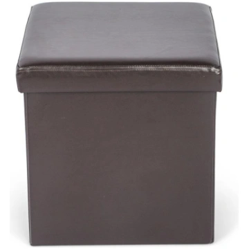 POUF MATEO WITH STORAGE MDF DARK BROWN 53000013293