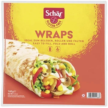 Schar Wraps bezglutēna maize, 160 g