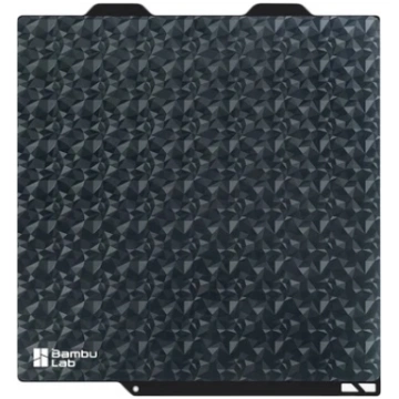 Bambu 3D Diamond Surface Plate – Magnetic PEI Over