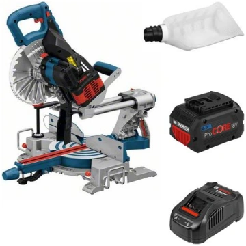 BOSCH GCM 18V-216 + (2x8.0Ah) + GAL 1880 CV / Akum