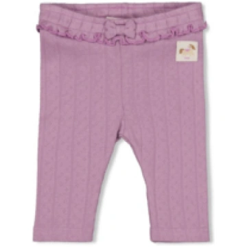 Feetje legging flower ranch violet 05