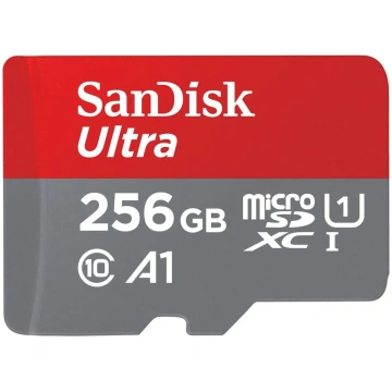 SanDisk Ultra 256 GB microSDXC Speicherkarte Kit (