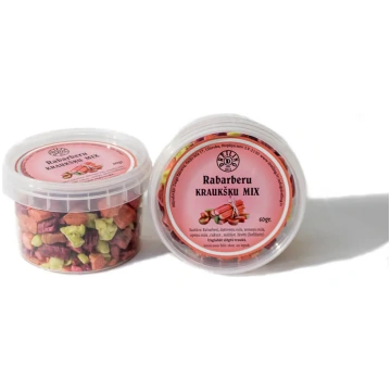 Rabarberu kraukšķu MIX Liofilizēti produkti
