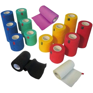 GENIA Strap Band, Sarkana, 7,5 cm x 4,5 m elastīga