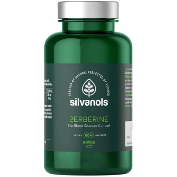 SILVANOLS Berberine kapsulas, 90 gab SILVANOLS SIA