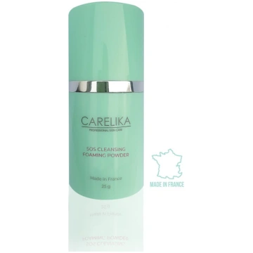 CARELIKA SOS Cleansing Foaming Powder ādu attīroša