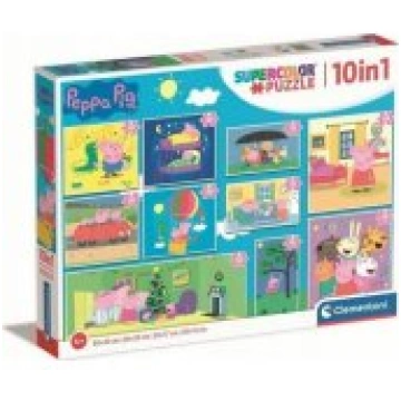 Clementoni Clementoni Clementoni Puzzle 10in1 Pepp