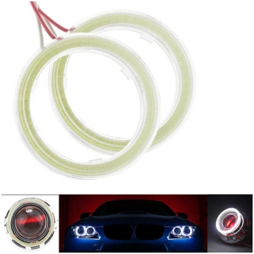 Auto gaismas, 70mm Auto LED Angel Eyes Priekšējais