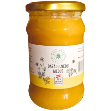 Dažādu ziedu medus, 400g Meža Bite